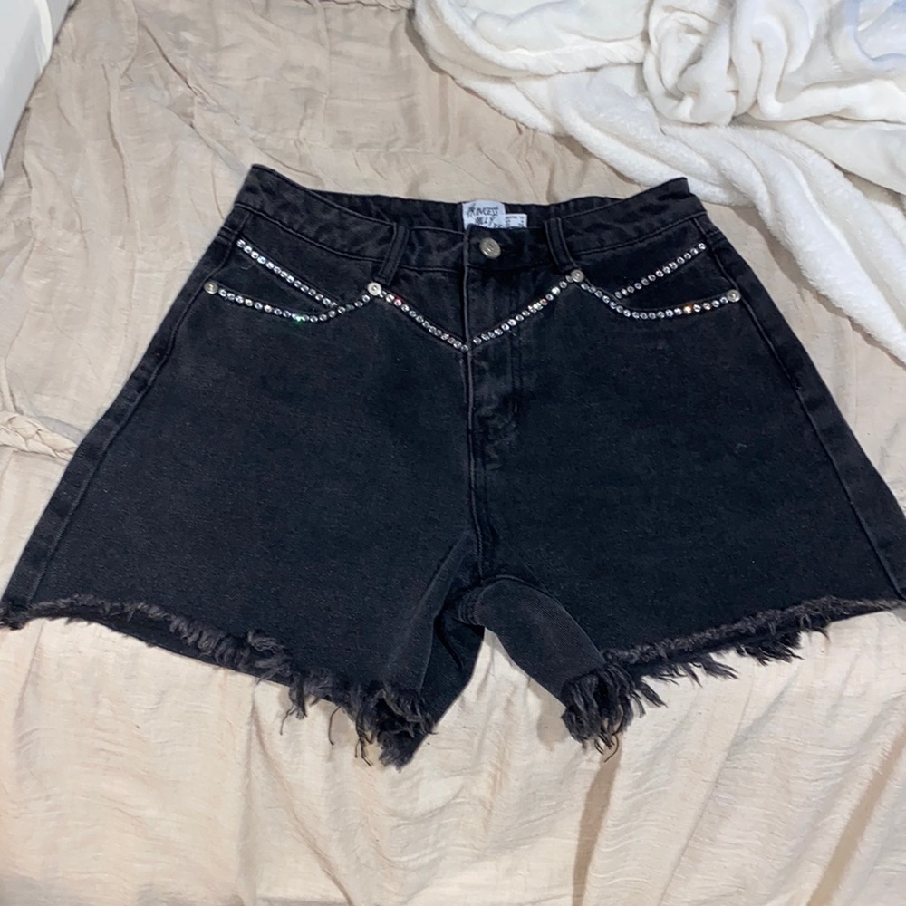 Princess polly custom bedazzled cowgirl shorts 🤠